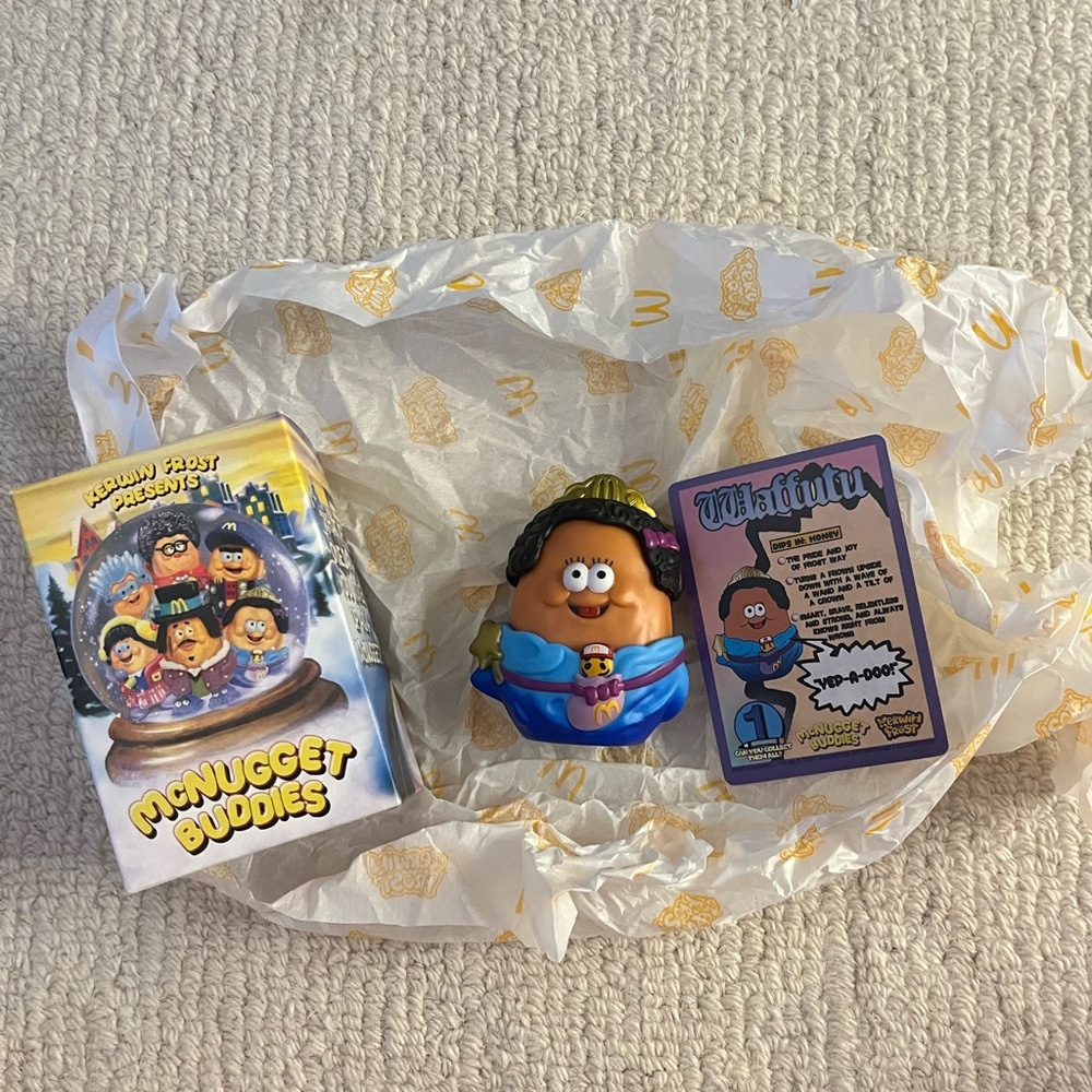 McDonald's McNugget Buddies Toy - Waffutu